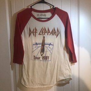 Vintage Def Leppard Tour Shirt!!!